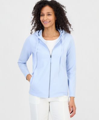 Women's Zip-Front Hooded Sweatshirt