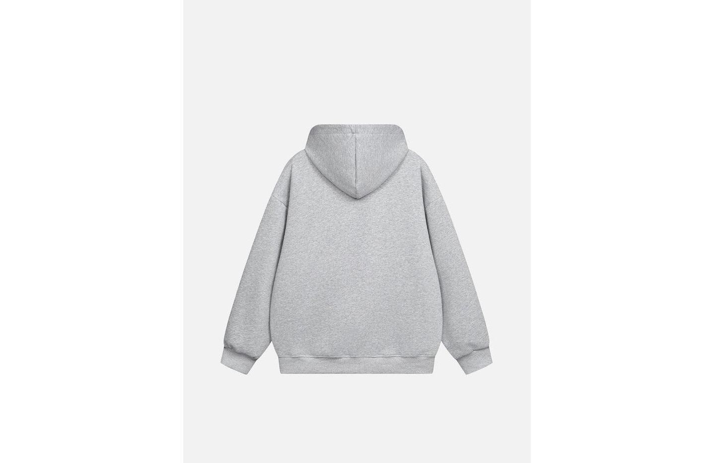 Женское худи AELFRIC EDEN Cartoon Dachshund Pullover, цвет: Серый — фото 5