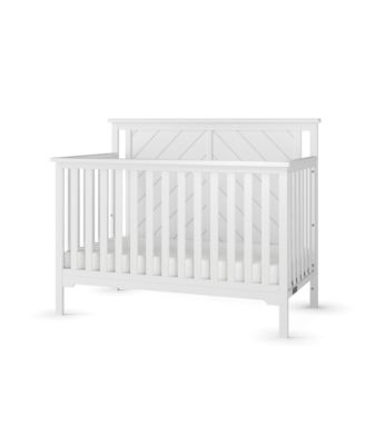 Hampton Flat Top 4-in-1 Convertible Crib