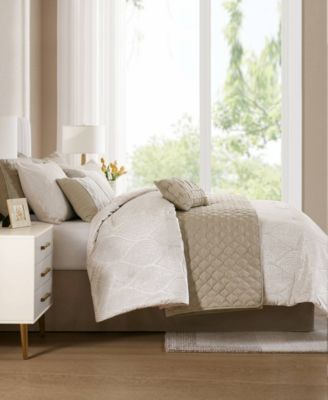 Nocturne Jacquard 10-Pc. Comforter Set, California King