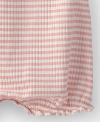 Baby Girls' Striped Sleeveless Romper