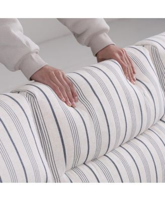 Streamdale PU Cover Sofa with Rubber Wood Legs