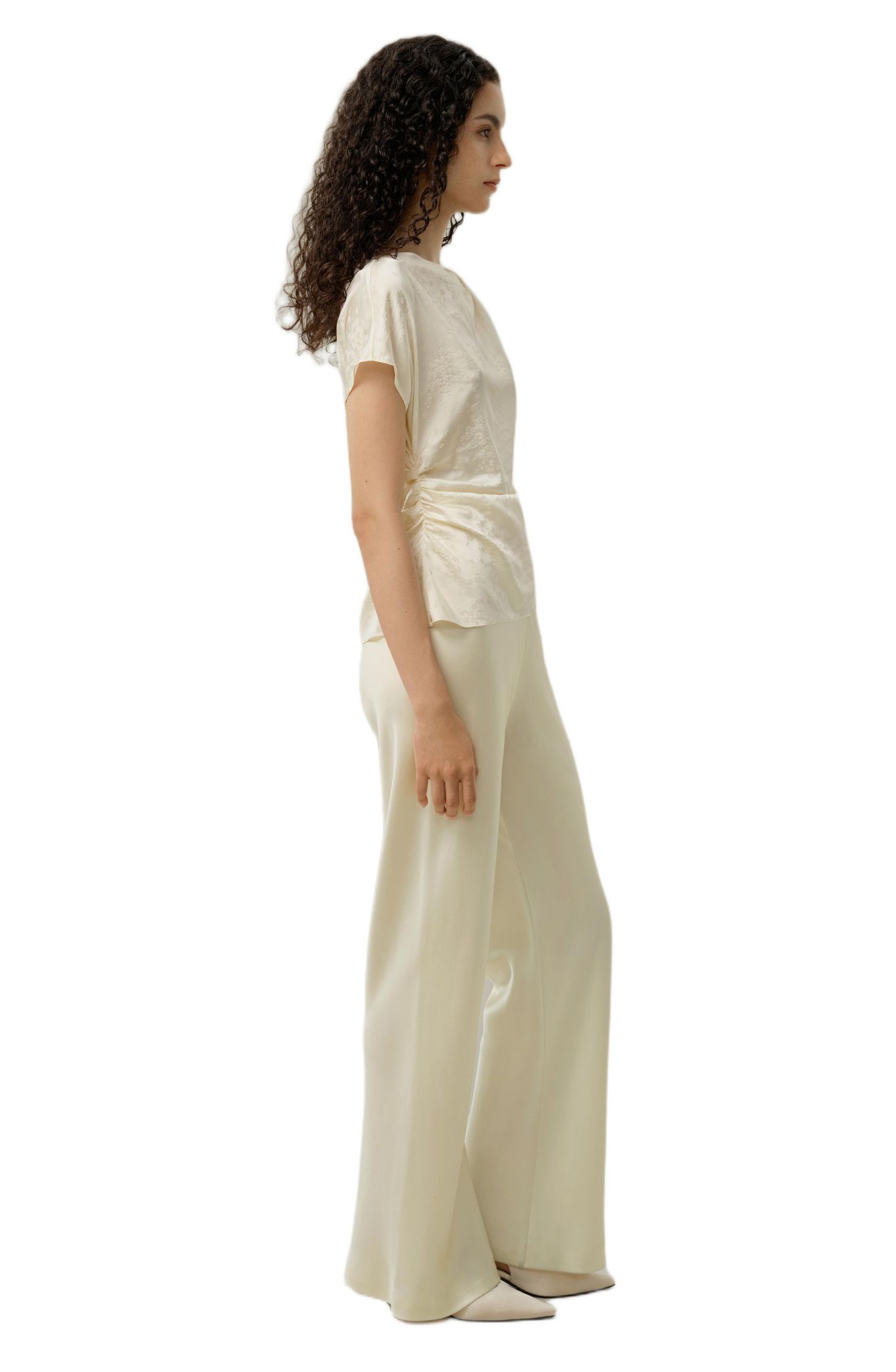 Women's Ying Jacquard Silk Top