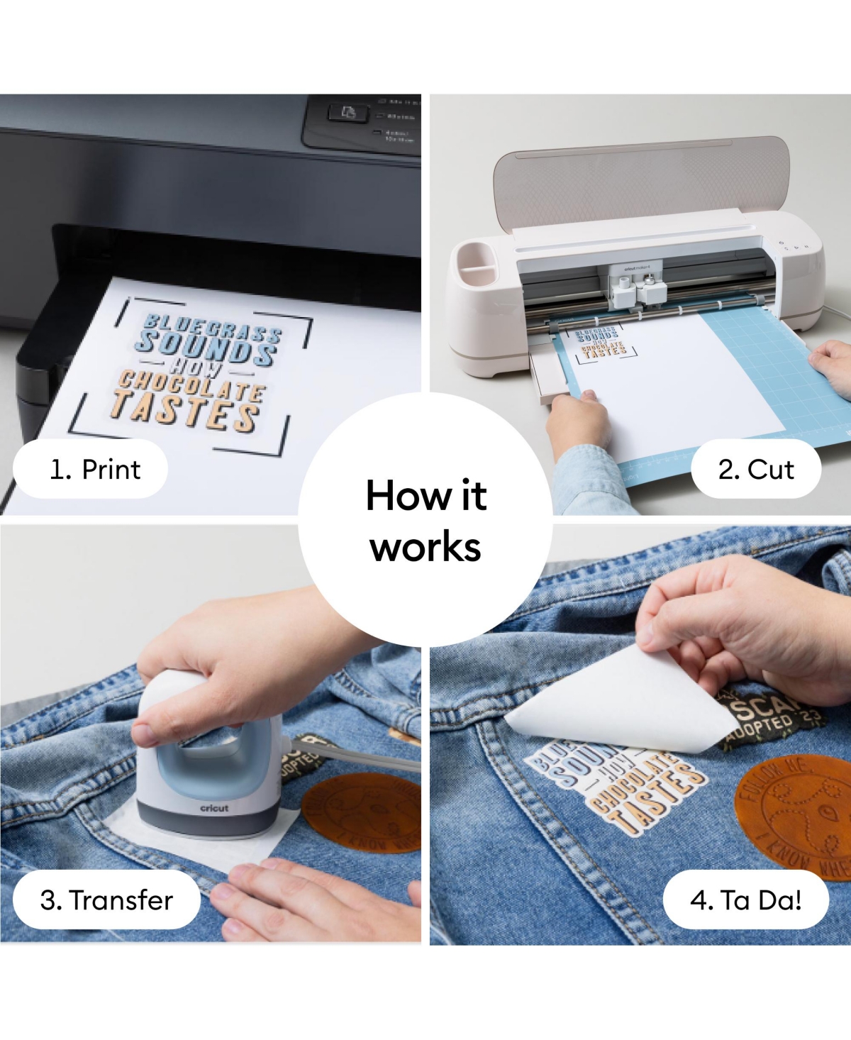 Cricut Sublimation Printable Iron-On Sheets - 8.5 in x 11 in (10 ct)