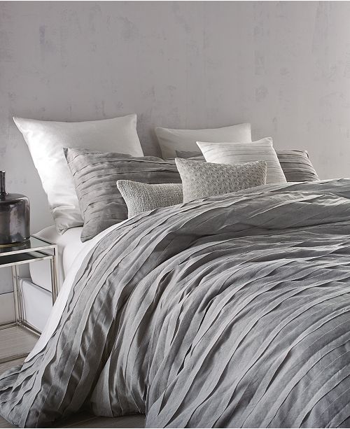 Dkny Loft Stripe Gray Duvet Covers Reviews Bed Bath Macy S