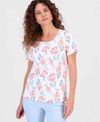 Petite Short-Sleeve Top