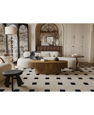 Streamdale 47" Oval Storage Coffee Table - Solid Wood Veneer, Brown