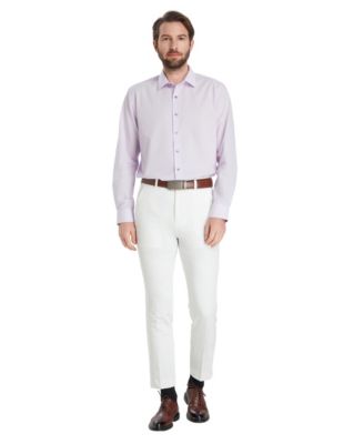 Men's Regular-Fit Solid Dress Shirt