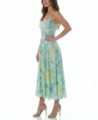 Women's Sweetheart Neck A-Line Dress