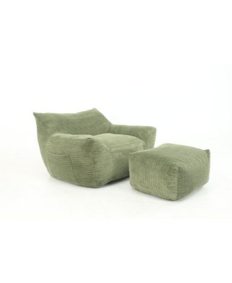 Oversized Comfy Bean Bag Chair for Adults, Living Room Lazy Sofa for Bedroom & Dorm