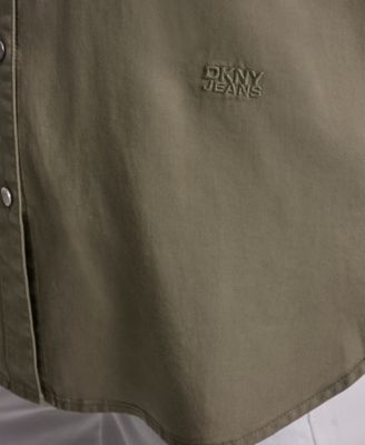 Women's Print Rolled Short-Sleeve Shirt