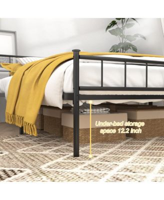 Queen Size Bed Frame with Headboard/Footboard