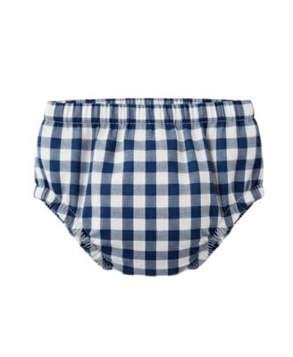 Baby Girls' Scallop-Collar Dress & Panties with Hairclip, 2-Piece Set