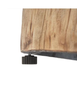  Patio Propane Fire Pit, 30,000 BTU, Wood Pattern