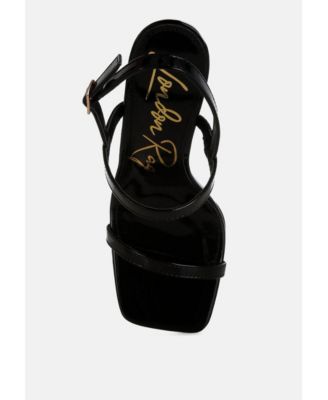 Womens Ladra Metallic Fantasy Wedge Heel Sandals