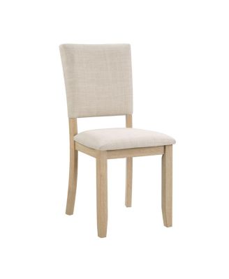 47.3" Round Dining Set with 4 Upholstered Chairs -