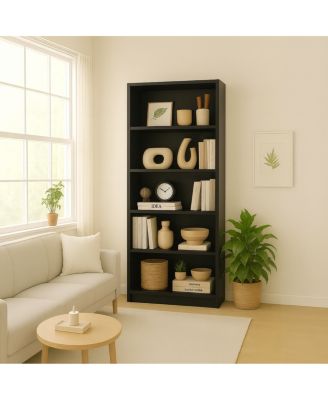 5-Tier Bookshelves Storage Cabinet