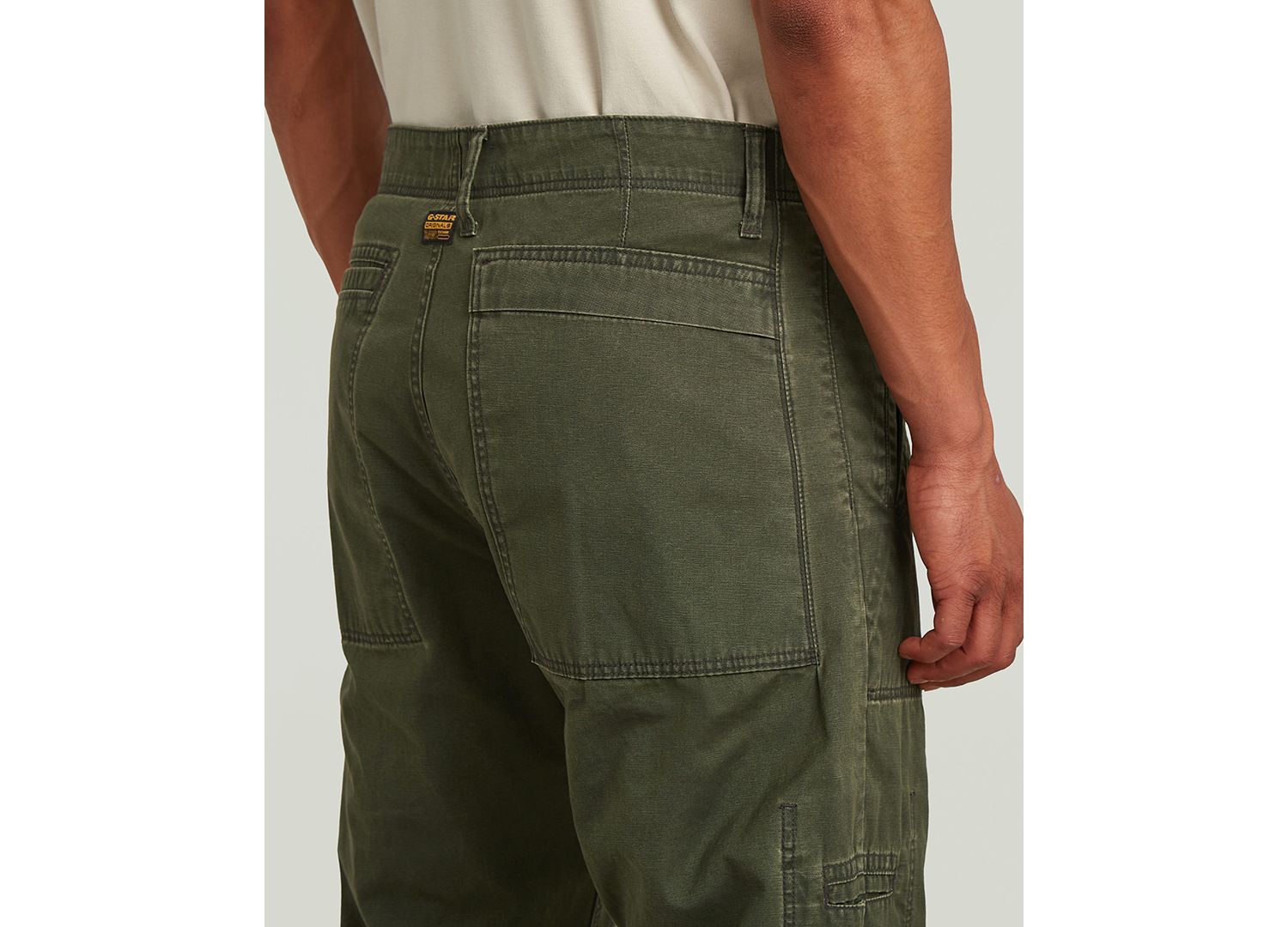 Men's Reversible Relaxed Straight Chino Pants