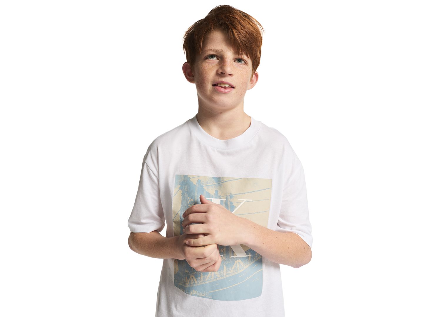 Boys' 8-20 Brooklyn Bridge Crewneck T-Shirt
