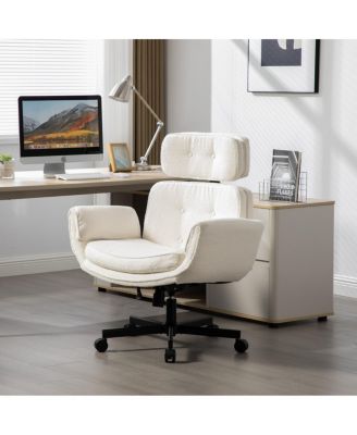 Criss Cross Chair with Adjustable Armrests, Wheels & Headrest