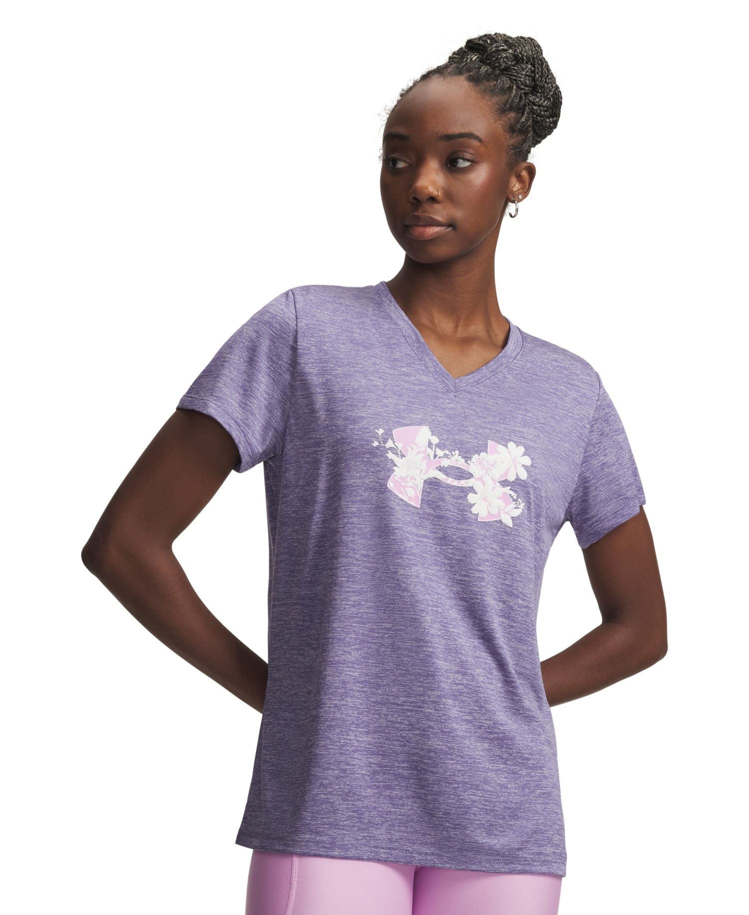 Women's Tech Twist Graphic Short-Sleeve Top