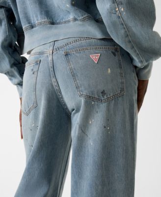 Women's Relaxed Barrel High-Rise-Jeans