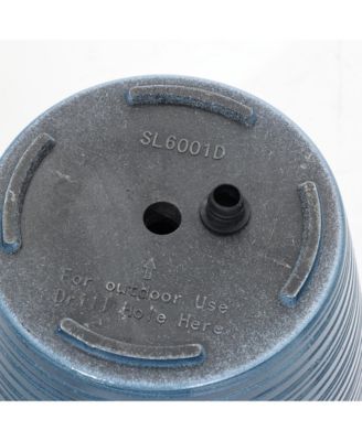 2-Piece Tapered Round Plastic Planters Set