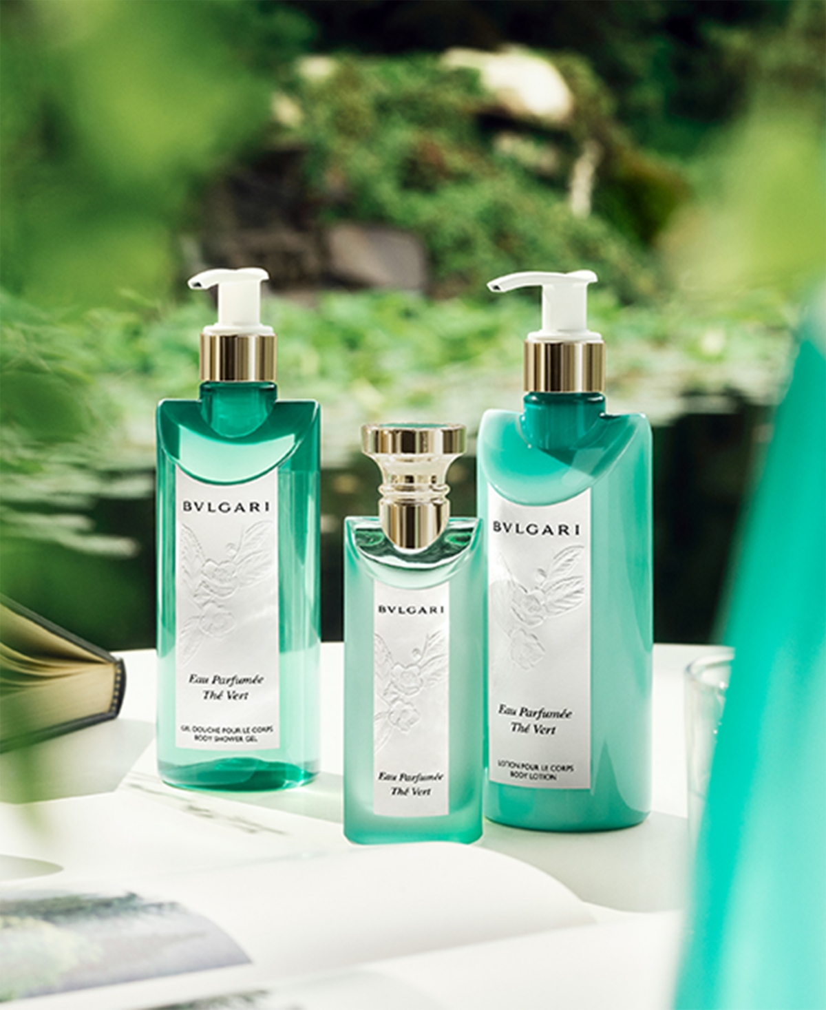 Bvlgari Eau Parfumee The Vert Shower Gel, 10.1 oz.