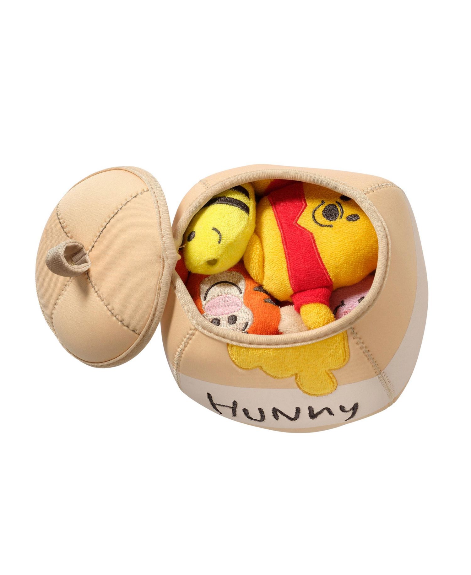 Lambs and Ivy Disney Baby Winnie the Pooh Honey Pot Terry/Neoprene Bath Toy Set