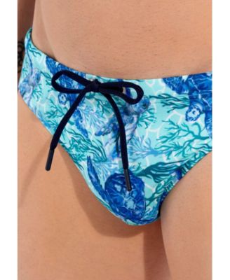 Men's Tartane Swim Mini Briefs