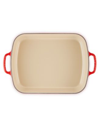 Enameled Cast Iron 5.25-Quart Rectangular Roaster