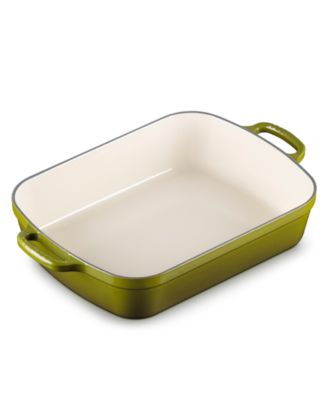 Enameled Cast Iron 5.25-Quart Rectangular Roaster