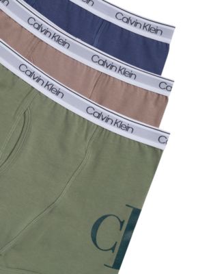 Boys' 4-16 Logo Detail Boxer Briefs, 3-Pack