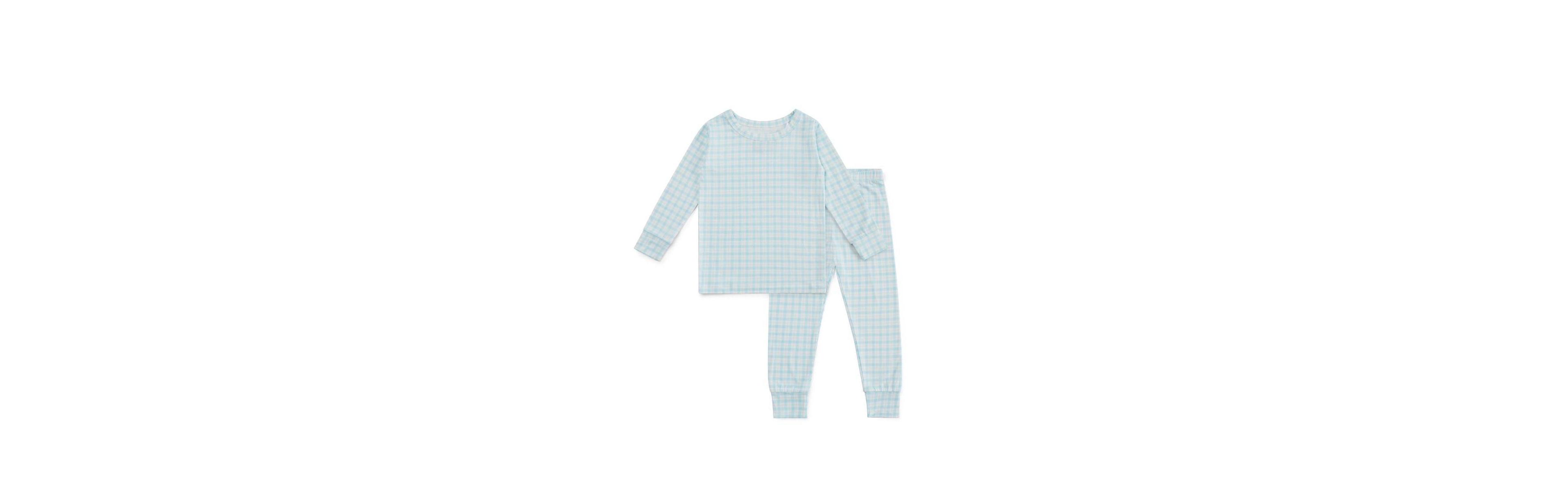 Motette Baby Boys Coastal Check Pajama Set