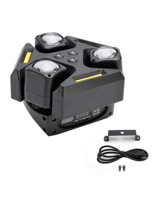 150W Moving Laser Stage Light, RGBW Beams with Sound Control & DMX