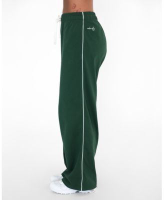Women's Rugby Piping Relaxed Wide Leg Pant