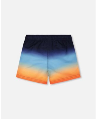 Boys Swim Trunks Gradient