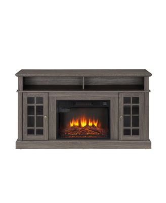 Streamdale Classic TV Media Stand with 23" Fireplace Insert