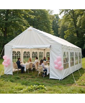  Carport Canopy Gazebo Removable Sidewalls & Ground Tubes