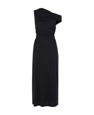 Women's Jersey Crepe Asymmetric Dress