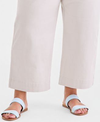 Plus Size High-Rise Shaping Cropped Jeans