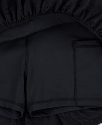 Girls' YPB Eyelet One-Shoulder Mini Dress