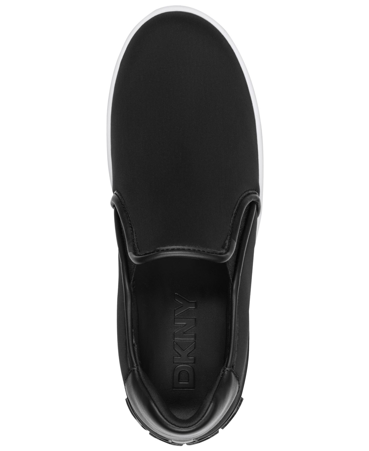 Женские кроссовки DKNY Marta Slip-On, цвет: Чёрный — фото 4
