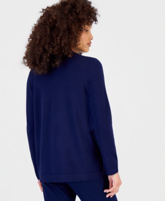 Petite Chatham Open-Front Cardigan