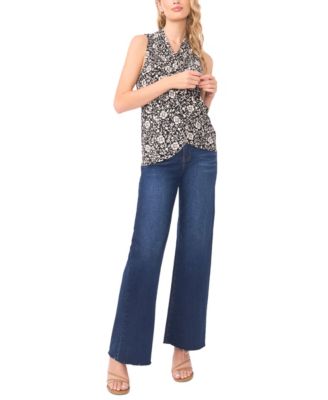 Women's Sleeveless Wrap Top