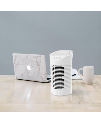 Desktop Air Purifier with 3-Stage Air Cleaning System, Portable House Fan