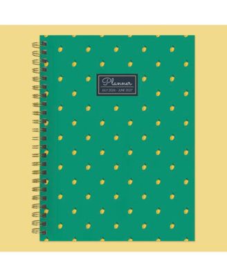 July 2026 - June 2027 Lovely Lemon Medium Weekly Monthly Planner