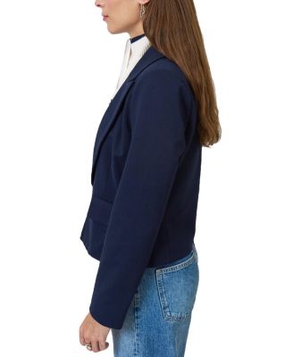 Women's Chelsea Rugby Stripe Sweater Dickey Jacket