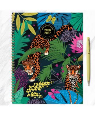 July 2026 - June 2027 In the Jungle Large Weekly Monthly Planner