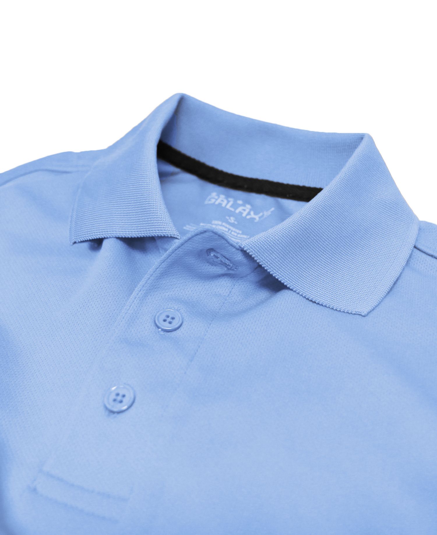 Men's Regular-Fit Moisture-Wicking Polo Shirt, 5-Pack